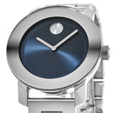 Buy Shop Movado Bold Blue Dial Silver Steel Strap Watch for Women - 3600396 USA Online