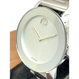 Buy Shop Movado Bold Crystal Dot Silver Dial Silver Steel Strap Watch For Women - 3600334 USA Online