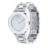 Buy Shop Movado Bold Crystal Dot Silver Dial Silver Steel Strap Watch For Women - 3600334 USA Online