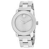 Buy Shop Movado Bold Crystal Dot Silver Dial Silver Steel Strap Watch For Women - 3600334 USA Online