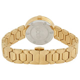 Buy Shop Movado Bold Crystal Gold Dial Gold Steel Strap Watch For Women - 3600492 USA Online