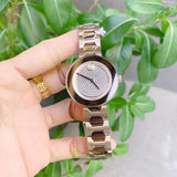 Buy Shop Movado Bold Crystal Pave Rose Gold Dial Rose Gold Steel Strap Watch For Women - 3600493 USA Online