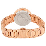 Buy Shop Movado Bold Crystal Pave Rose Gold Dial Rose Gold Steel Strap Watch For Women - 3600493 USA Online