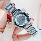Buy Shop Movado Bold Crystal Pave Silver Dial Silver Steel Strap Watch for Women - 3600254 USA Online