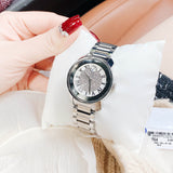 Buy Shop Movado Bold Crystal Pave Silver Dial Silver Steel Strap Watch for Women - 3600254 USA Online