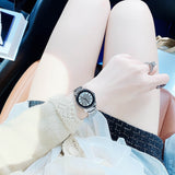 Buy Shop Movado Bold Crystal Pave Silver Dial Silver Steel Strap Watch for Women - 3600254 USA Online