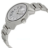 Buy Shop Movado Bold Crystal Pave Silver Dial Silver Steel Strap Watch for Women - 3600254 USA Online