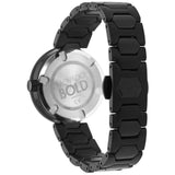 Buy Shop Movado Bold Crystals Black Dial Black Steel Strap Watch for Women - 3600576 USA Online
