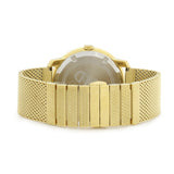 Buy Shop Movado Bold Diamonds Gold Dial Gold Mesh Bracelet Watch For Men - 3600460 USA Online
