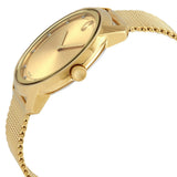 Buy Shop Movado Bold Diamonds Gold Dial Gold Mesh Bracelet Watch For Men - 3600460 USA Online