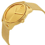 Buy Shop Movado Bold Diamonds Gold Dial Gold Mesh Bracelet Watch For Men - 3600460 USA Online