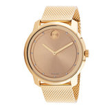 Buy Shop Movado Bold Diamonds Gold Dial Gold Mesh Bracelet Watch For Men - 3600460 USA Online