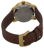 Buy Shop Movado Bold Gold Dial Brown Leather Strap Watch for Women - 3600437 USA Online
