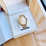 Buy Shop Movado Bold Gold Dial Gold Mesh Bracelet Watch For Men - 3600373 USA Online