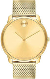 Buy Shop Movado Bold Gold Dial Gold Mesh Bracelet Watch For Men - 3600373 USA Online