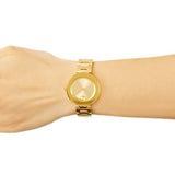 Buy Shop Movado Bold Gold Dial Gold Steel Strap Watch For Women - 3600382 USA Online