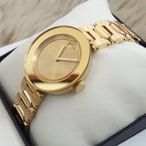Buy Shop Movado Bold Gold Dial Gold Steel Strap Watch For Women - 3600382 USA Online