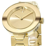 Buy Shop Movado Bold Gold Dial Gold Steel Strap Watch For Women - 3600382 USA Online