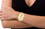 Buy Shop Movado Bold Gold Dial Yellow Gold Steel Strap Watch for Women - 3600104 USA Online