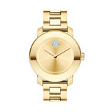Buy Shop Movado Bold Gold Dial Yellow Gold Steel Strap Watch for Women - 3600104 USA Online