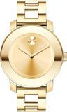 Buy Shop Movado Bold Gold Dial Yellow Gold Steel Strap Watch for Women - 3600104 USA Online