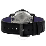 Buy Shop Movado Bold Metallic Blue Dial Black Leather Strap Watch for Men - 3600137 USA Online