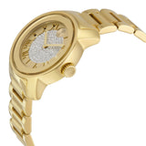 Buy Shop Movado Bold Pave Gold Dial Gold Steel Strap Watch For Women - 3600255 USA Online