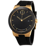 Buy Shop Movado Bold Black Dial Black Rubber Strap Watch for Men - 3600623 USA Online