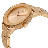Buy Shop Movado Bold Rose Gold Dial Rose Gold Steel Strap Watch for Women - 3600188 USA Online