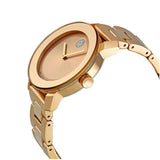 Buy Shop Movado Bold Rose Gold Dial Rose Gold Steel Strap Watch for Women - 3600086 USA Online