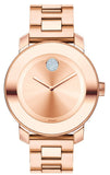 Buy Shop Movado Bold Rose Gold Dial Rose Gold Steel Strap Watch for Women - 3600086 USA Online