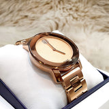 Buy Shop Movado Bold Rose Gold Dial Rose Gold Steel Strap Watch For Women - 3600335 USA Online