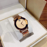 Buy Shop Movado Bold Rose Gold Dial Rose Gold Steel Strap Watch For Women - 3600335 USA Online