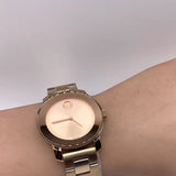 Buy Shop Movado Bold Rose Gold Dial Rose Gold Steel Strap Watch for Women - 3600342 USA Online