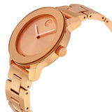 Buy Shop Movado Bold Rose Gold Dial Rose Gold Steel Strap Watch for Women - 3600342 USA Online