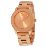 Buy Shop Movado Bold Rose Gold Dial Rose Gold Steel Strap Watch for Women - 3600342 USA Online