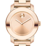 Buy Shop Movado Bold Rose Gold Dial Rose Gold Steel Strap Watch for Women - 3600342 USA Online