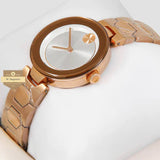 Buy Shop Movado Bold Rose Gold Dial Rose Gold Steel Strap Watch for Women - 3600387 USA Online