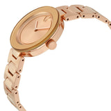 Buy Shop Movado Bold Rose Gold Dial Rose Gold Steel Strap Watch for Women - 3600387 USA Online