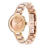 Buy Shop Movado Bold Rose Gold Dial Rose Gold Steel Strap Watch for Women - 3600387 USA Online