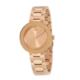 Buy Shop Movado Bold Rose Gold Dial Rose Gold Steel Strap Watch for Women - 3600387 USA Online