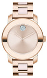 Buy Shop Movado Bold Rose Gold Dial Two Tone Steel Strap Watch for Women - 3600639 USA Online