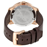 Buy Shop Movado Bold Rose Gold Dial Brown Leather Strap Watch for Men - 3600395 USA Online