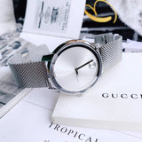 Buy Shop Movado Bold Silver Dial Silver Mesh Bracelet Watch For Men - 3600260 USA Online