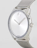 Buy Shop Movado Bold Silver Dial Silver Mesh Bracelet Watch For Men - 3600260 USA Online