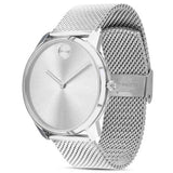 Buy Shop Movado Bold Silver Dial Silver Mesh Bracelet Watch For Men - 3600260 USA Online