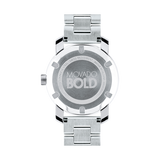Buy Shop Movado Bold Silver Dial Silver Steel Strap Watch For Women - 3600084 USA Online