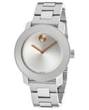 Buy Shop Movado Bold Silver Dial Silver Steel Strap Watch For Women - 3600084 USA Online