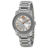 Buy Shop Movado Bold Silver Dial Silver Steel Strap Watch for Women - 3600244 USA Online