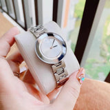 Buy Shop Movado Bold Silver Dial Silver Steel Strap Watch For Women - 3600381 USA Online